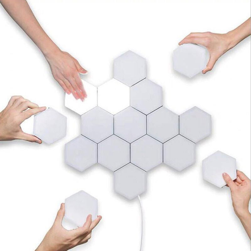 Touch Wall Lamp Creative Honeycomb Wall Light Touch Wall Lamp Creative Honeycomb Wall Light