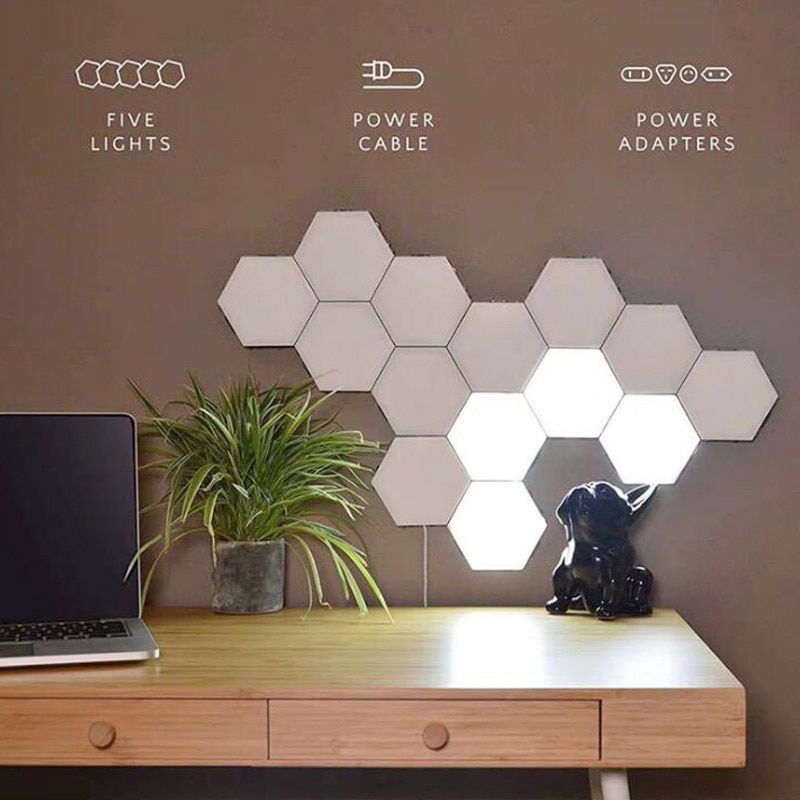 Touch Wall Lamp Creative Honeycomb Wall Light Touch Wall Lamp Creative Honeycomb Wall Light